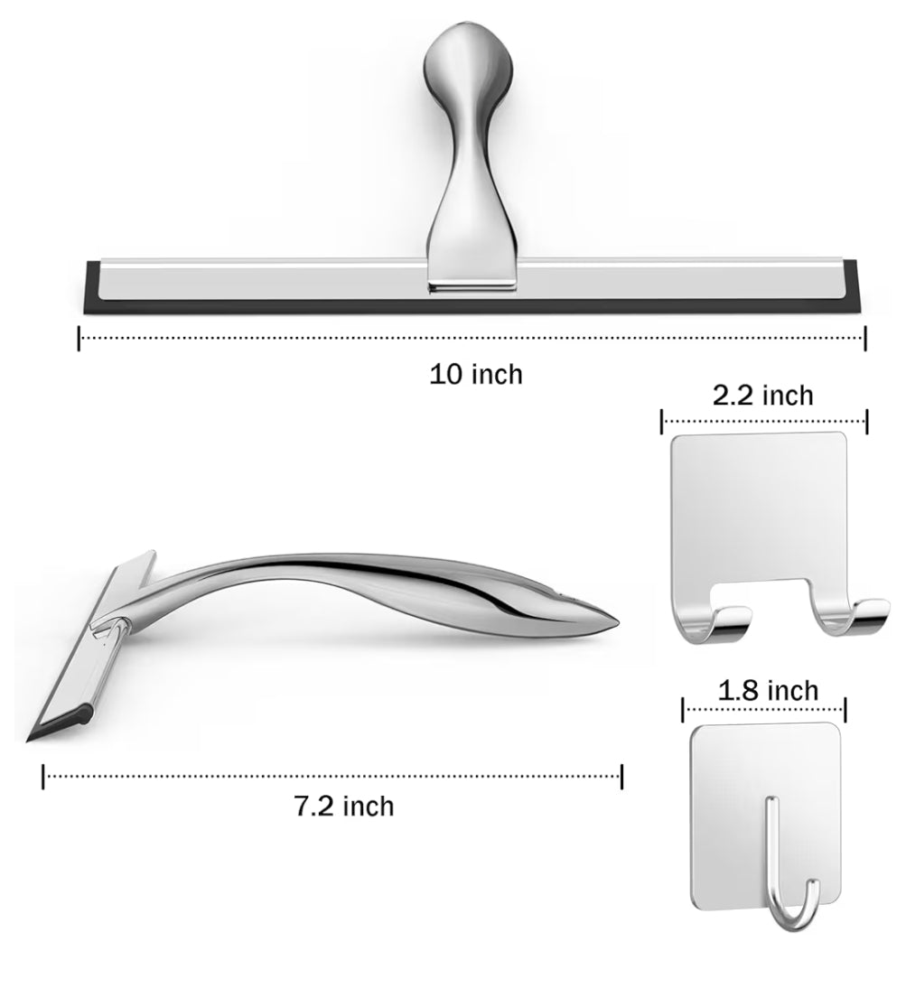 All-purpose Stainless Steel Shower Squeegee