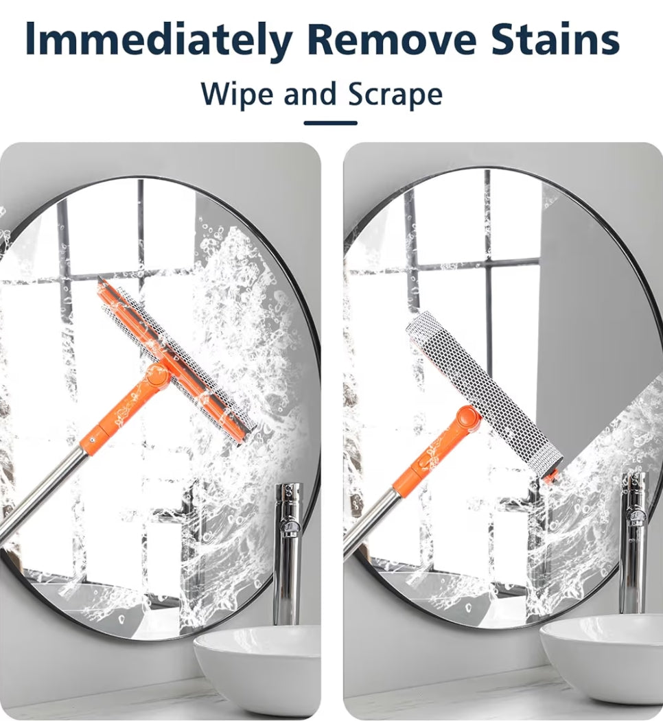 Professional 2-in-1 Window Squeegee