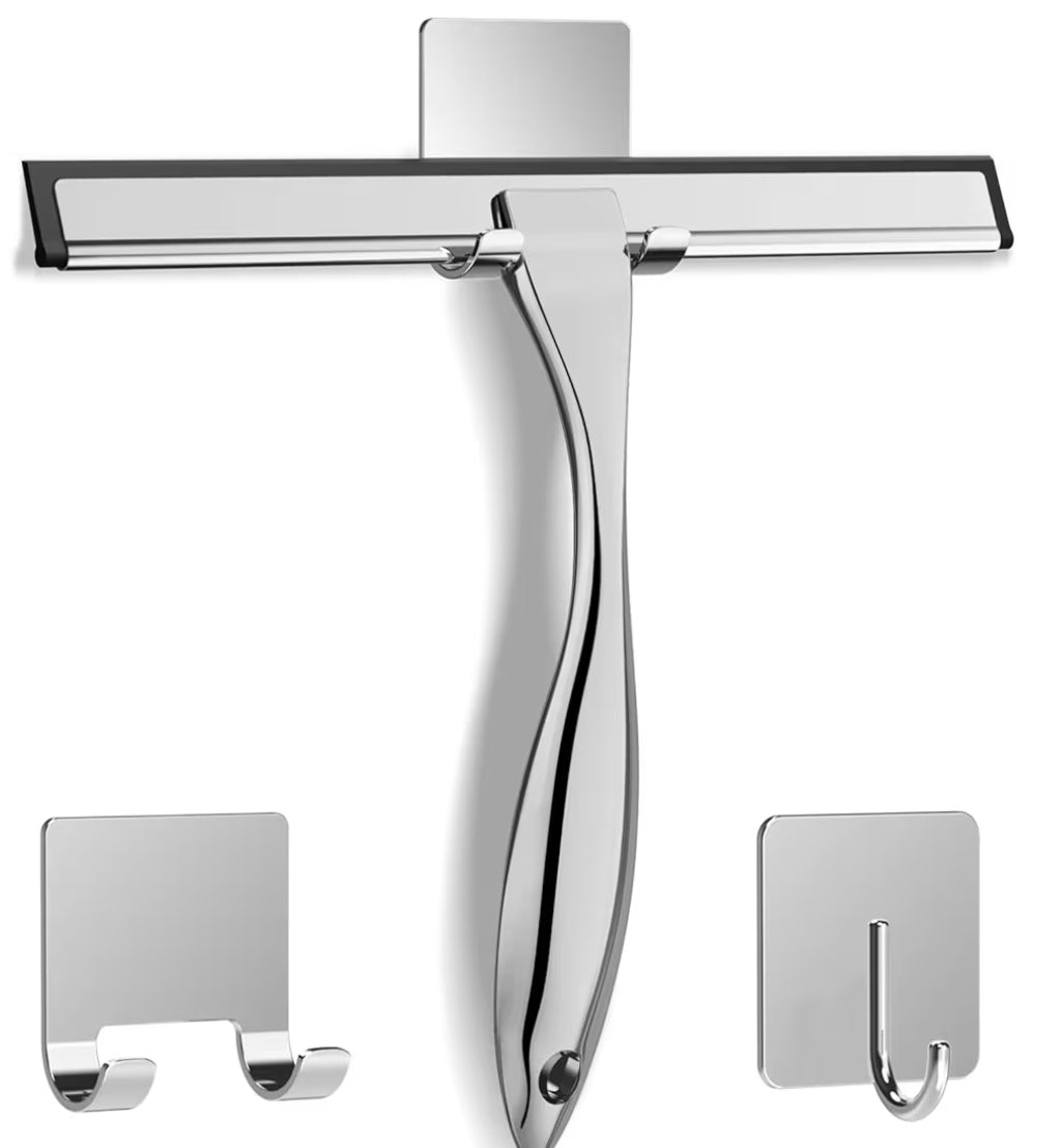 All-purpose Stainless Steel Shower Squeegee