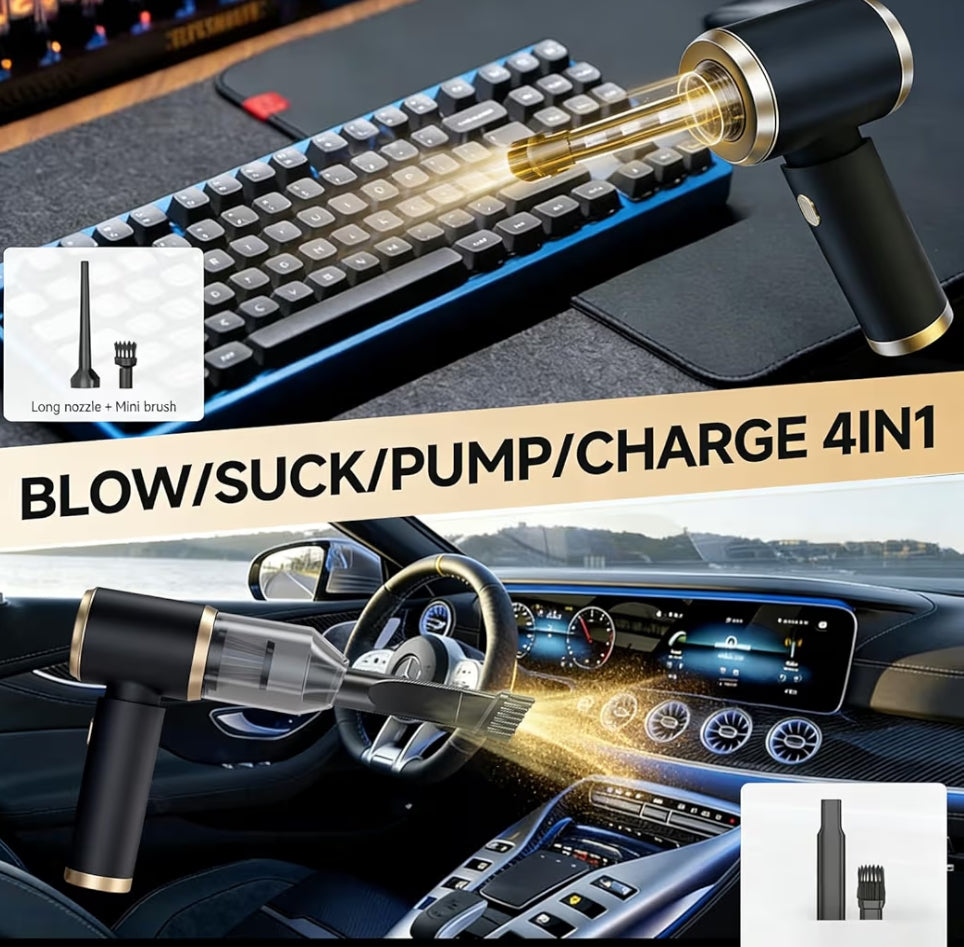 4-in-1 cordless handheld vacuum cleaner