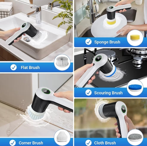 PUFTEM Electric Spin Scrubber